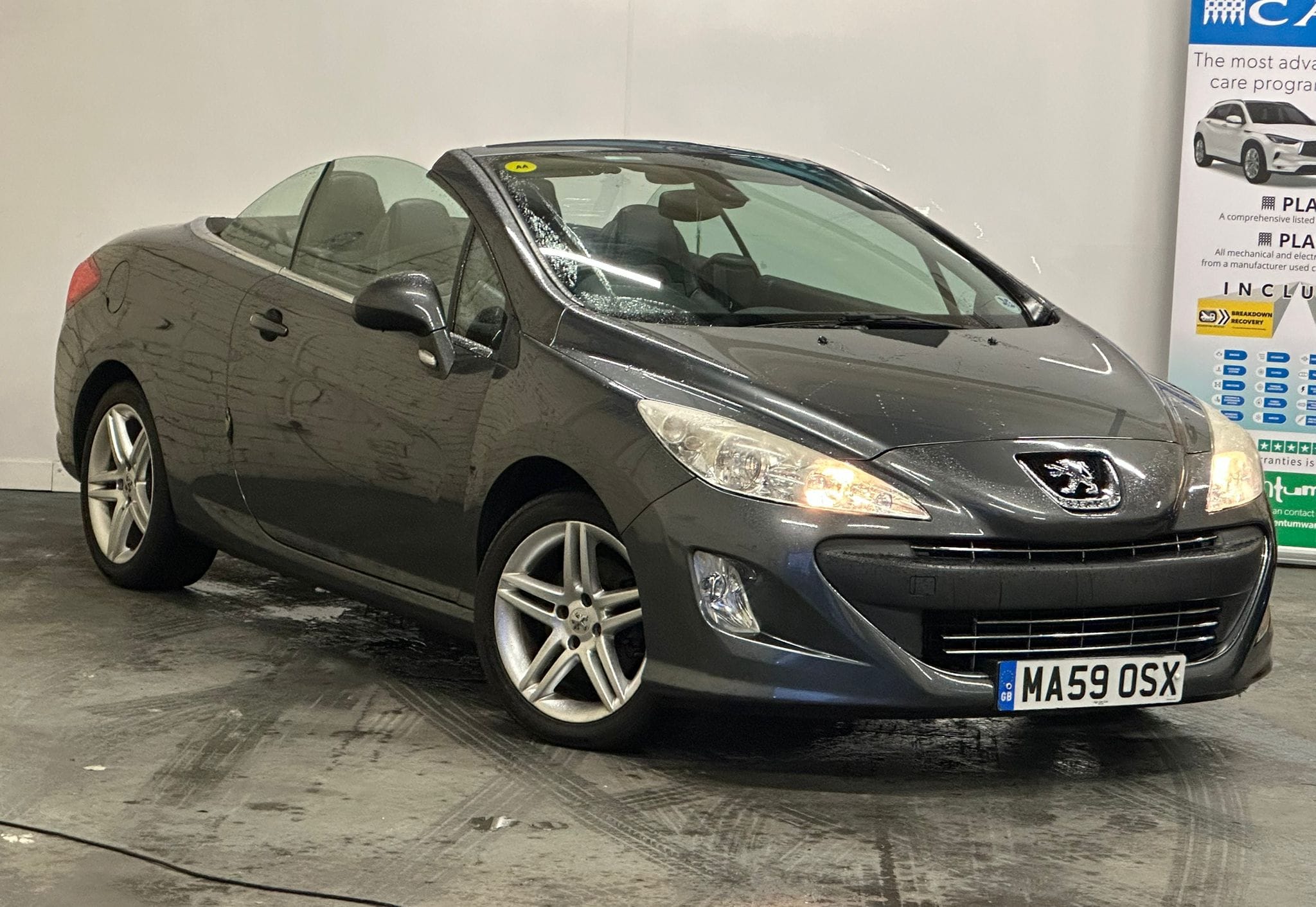 
								Peugeot 308 Cc 2.0 HDi GT Diesel Convertible Silver 2dr full									
